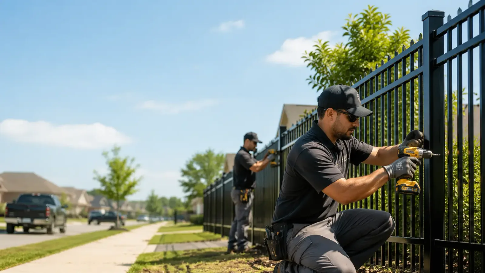 Metal Fence Installation in Fairchild, WI